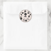 Sticker Rond Boulangerie d'ustensiles Baker (Sac)
