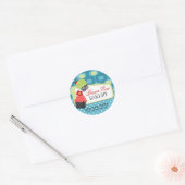 Sticker Rond Boulangerie Fancy Cupcake (Enveloppe)