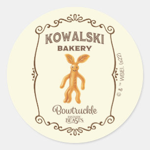 Sticker Rond Boulangerie Kowalski - Bowtruckle