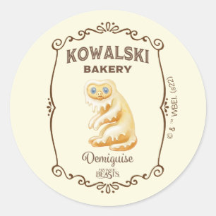Sticker Rond Boulangerie Kowalski - Demiguise