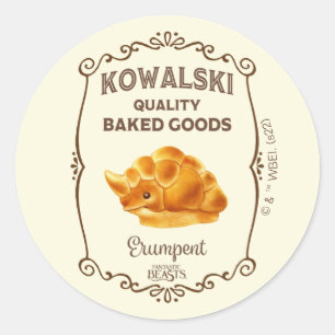 Sticker Rond Boulangerie Kowalski - Erumpent