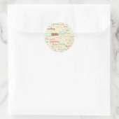 Sticker Rond Boulangerie Lingo {Stickers Rond} (Sac)