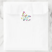 Sticker Rond Bouldering Stickman (Sac)