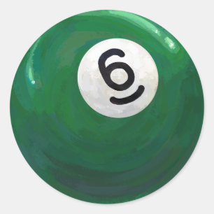 Sticker Rond Boule 6