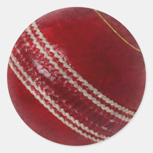 STICKER ROND BOULE DE CRICKET