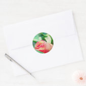 Sticker Rond Boule de fleurs (Enveloppe)
