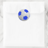 Sticker Rond Boule de football (Sac)