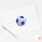 Sticker Rond Boule de football (Enveloppe)