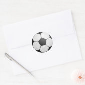 Sticker Rond Boule de football (Enveloppe)