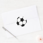 Sticker Rond Boule de football (Enveloppe)