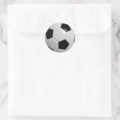 Sticker Rond Boule de football (Sac)