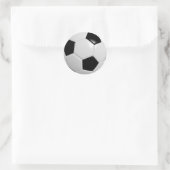 Sticker Rond Boule de football (Sac)