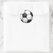 Sticker Rond Boule de football (Sac)