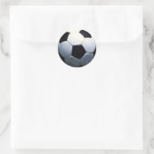 Sticker Rond Boule de football (Sac)