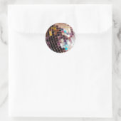 Sticker Rond Boule Disco (Sac)