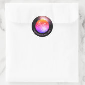 Sticker Rond Boule Disco (Sac)