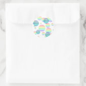 Sticker Rond Boules Pastel Rainbow (Sac)