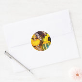 Sticker Rond Bounty d'automne (Enveloppe)