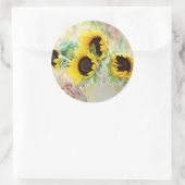 Sticker Rond Bouquet (Sac)