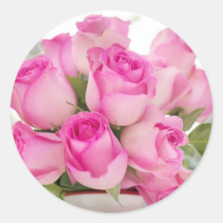 Sticker Rond Bouquet