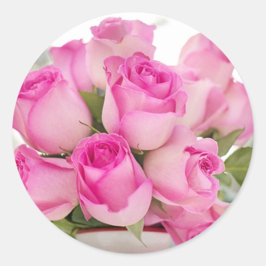 Sticker Rond Bouquet (Devant)