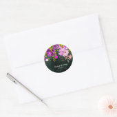 Sticker Rond Bouquet de fleurs pour toutes les occasions (Enveloppe)