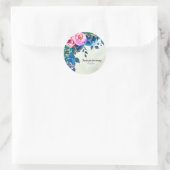 Sticker Rond Bouquet de fleurs pour toutes les occasions (Sac)