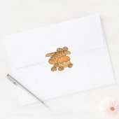 Sticker Rond bouquet de pain et petits pains (Enveloppe)