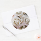 Sticker Rond Bouquet mariage (Enveloppe)