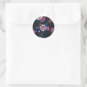 Sticker Rond Bouquets et tarantula 2 (Sac)