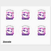 Sticker Rond Bourgeon de SMOoOoches ! (Feuille)