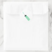 Sticker Rond Bouteille d'eau (Sac)