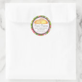 Sticker Rond Bouteilles de boulangerie de rotation (Sac)