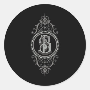 Sticker Rond Boutique de tatouage Bloodmark Premium