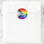 Sticker Rond Bouton Ally d'indicateur de progression (Sac)