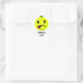 STICKER ROND BOUTON DCLUB (Sac)