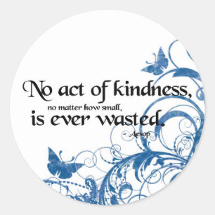 Sticker Rond bouton de bonté