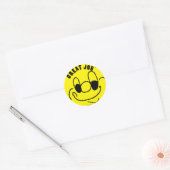 Sticker Rond Bouton de travail (Enveloppe)