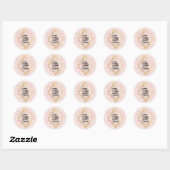 Sticker Rond Bouton MINE (Feuille)