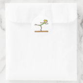 Sticker Rond Bouton Solde (Sac)