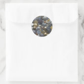 Sticker Rond Boutons métalliques (Sac)