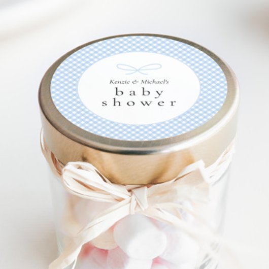 Sticker Rond Bow simple et moderne