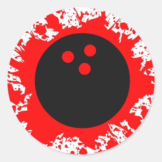 Sticker Rond bowling (Devant)