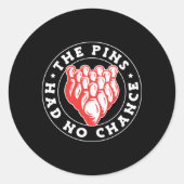 Sticker Rond Bowling (Devant)