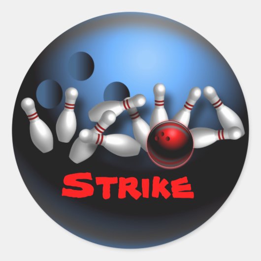 Sticker Rond Bowling (Devant)