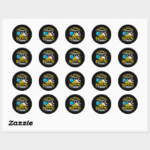 Sticker Rond Bowling Bowling Stones Funny Bowlers Bowling L (Feuille)