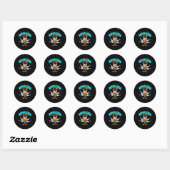 Sticker Rond Bowling Chick (Feuille)
