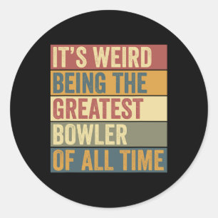 Sticker Rond Bowling le plus grand dit
