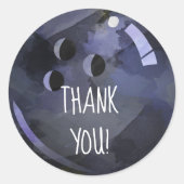 Sticker Rond Bowling Merci Ball (Devant)