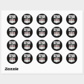 Sticker Rond Bowling Spare Personne (Feuille)
